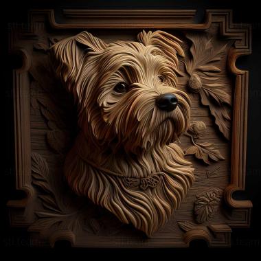 3D model Millie dog famous animal (STL)